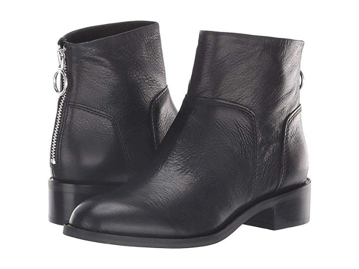 Franco Sarto Brady (black Cavalier Premium Leather) Women's Shoes