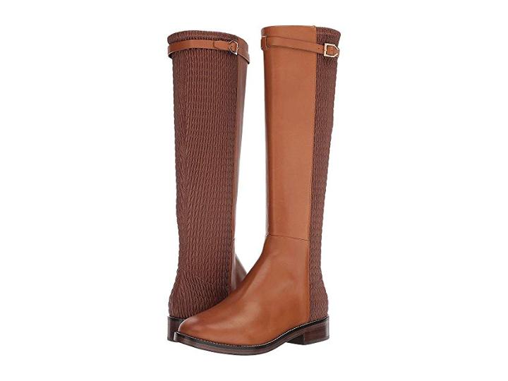 Cole Haan Lexi Grand Stretch Strap Boot (british Tan Leather) Women's Boots