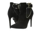 Just Cavalli High Heel Ankle Boot W/ Piping (black) Women's Pull-on Boots