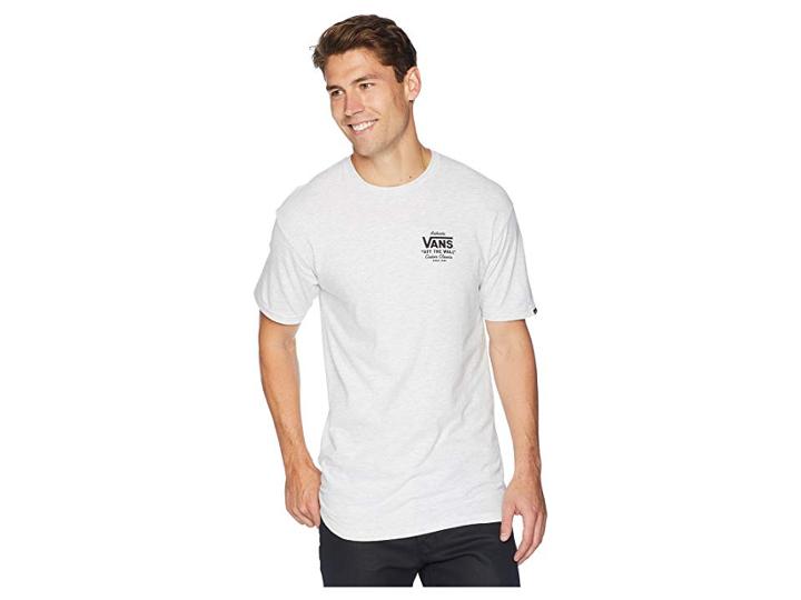 Vans Holder St Classic T-shirt (ash Heather) Men's T Shirt
