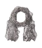 Lauren Ralph Lauren Mara Silk Scarf (black) Scarves