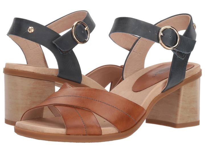 Pikolinos Denia W2r-1638c1 (brandy) Women's Hook And Loop Shoes