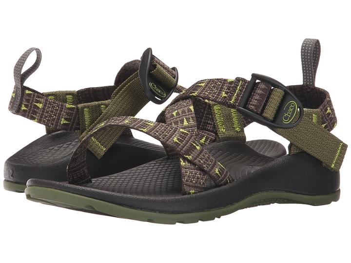 Chaco Kids Z/1(r) Ecotread (toddler/little Kid/big Kid) (forest Points) Boys Shoes