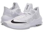 Nike Air Max Infuriate 2 Mid (white/black/pure Platinum) Men's Basketball Shoes