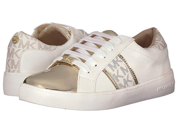 Michael Michael Kors Kids Ivy Frankie (little Kid/big Kid) (white) Girl's Shoes