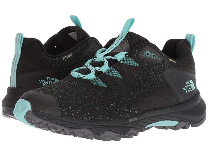 The North Face Ultra Fastpack Iii Gtx(r) (tnf Black/aqua Splash) Women's Shoes