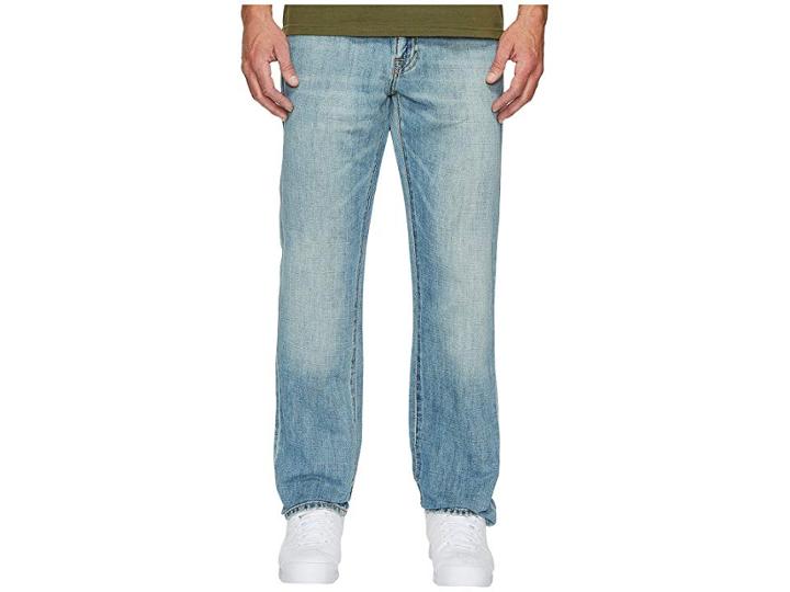 Lucky Brand 410 Athletic Slim Fit Jeans In Pelican Lake (pelican Lake) Men's Jeans