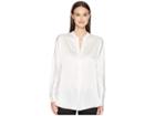 Vince Collar Band Blouse (optic White) Women's Blouse