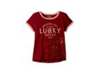 Lucky Brand Kids Eliosa Tee (big Kids) (biking Red) Girl's T Shirt