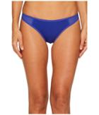 Stella Mccartney Neoprene Mesh Classic Bikini Bottom (cobalt) Women's Swimwear