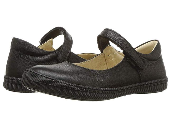 Primigi Kids Ptf 24322 (little Kid) (black Leather) Girl's Shoes