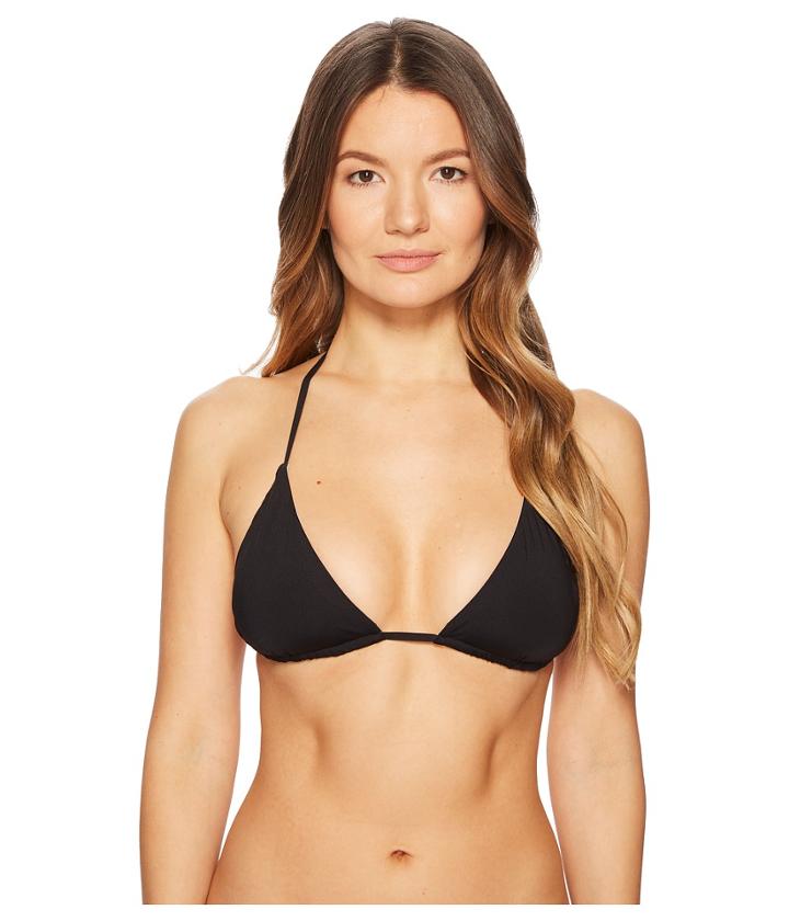 Skin Joan Top (black/blush) Women's Swimwear