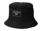 Under Armour Switchback Bucket Hat (little Kids/big Kids) (black/overcast Gray/white) Bucket Caps