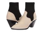 Frye Lila Sock Short (off-white Polished Soft Full Grain) Women's  Boots