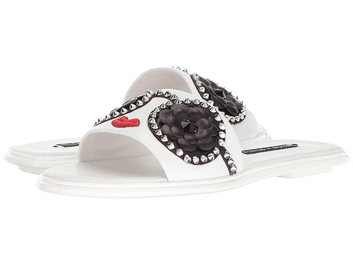 Alice + Olivia Tasha (white/black/red) Women's Shoes