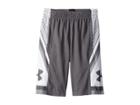 Under Armour Kids Space The Floor Shorts (big Kids) (graphite/white/graphite) Boy's Shorts