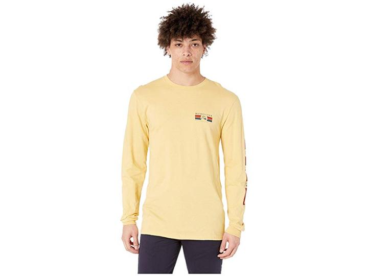 Quiksilver Step Up Step Down Tee (rattan) Men's Clothing