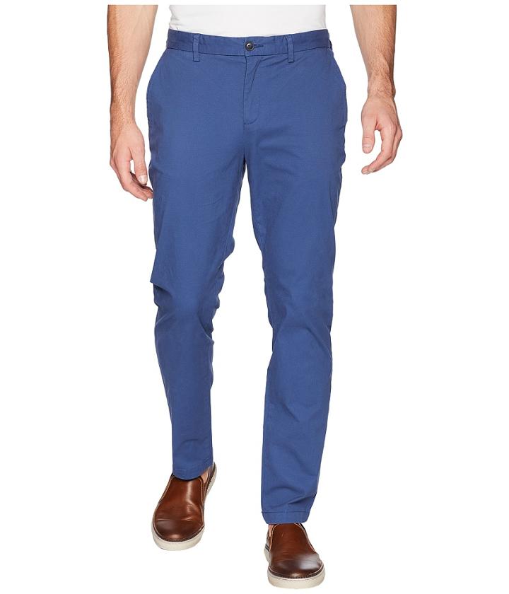 Perry Ellis Diamond Dobby Chino (bright Sapphire) Men's Casual Pants