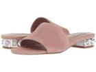 Steve Madden Costa Slide Sandal (mauve Suede) Women's Shoes