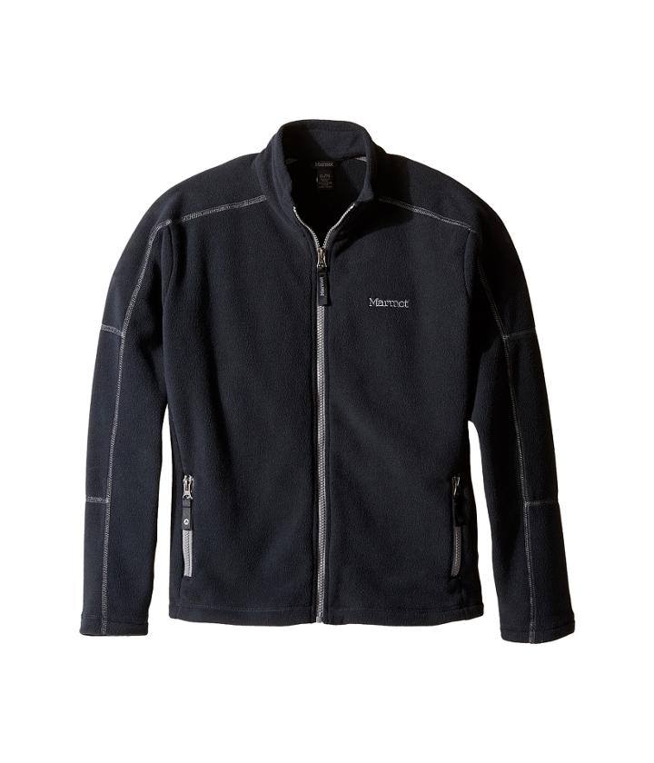 Marmot Kids Lassen Fleece (little Kids/big Kids) (black) Boy's Coat