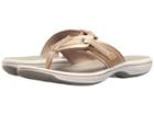 Clarks Brinkley Jazz (gold Synthetic) Women's Shoes