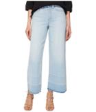 1.state Five-pocket Released Hem Wide Leg Jeans In Corsica Wash (corsica Wash) Women's Jeans