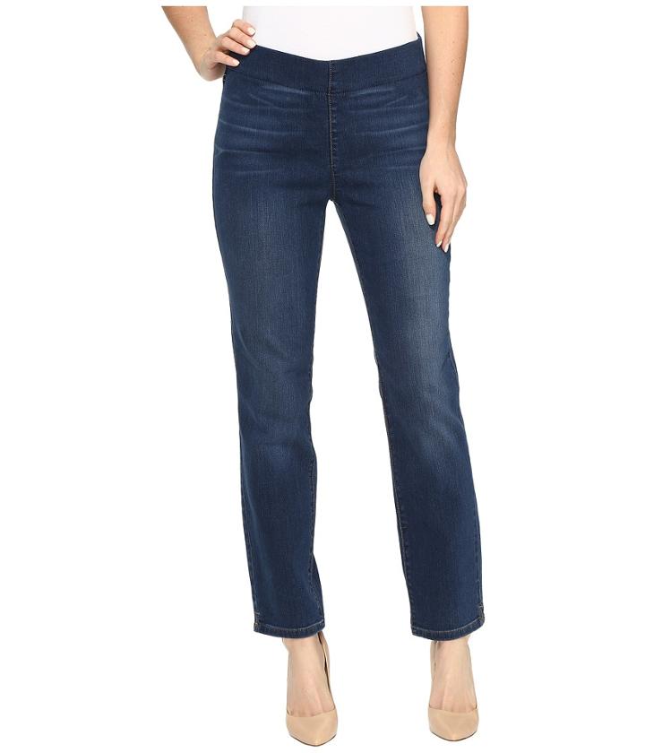 Nydj Alina Pull-on Ankle In Future Fit Denim In Sea Breeze (sea Breeze) Women's Jeans