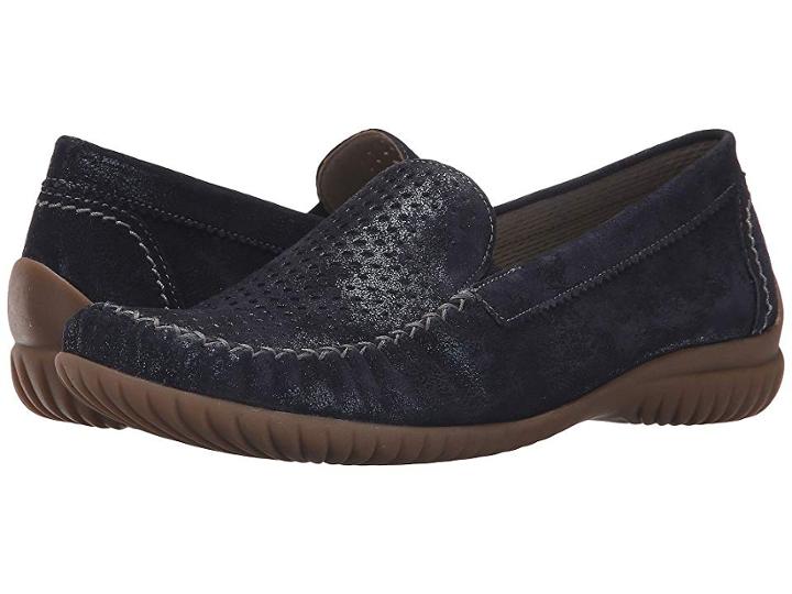 Gabor Gabor 46.094 (night Blue Caruso Metallic) Women's Flat Shoes