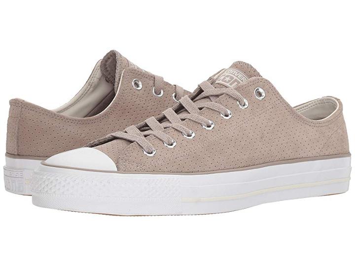 Converse Skate Chuck Taylor(r) All Star(r) Pro Suede Ox (almost Black/egret/white) Skate Shoes