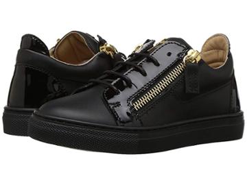 Giuseppe Zanotti Kids Nirel Sneaker (toddler/little Kid) (black) Kids Shoes