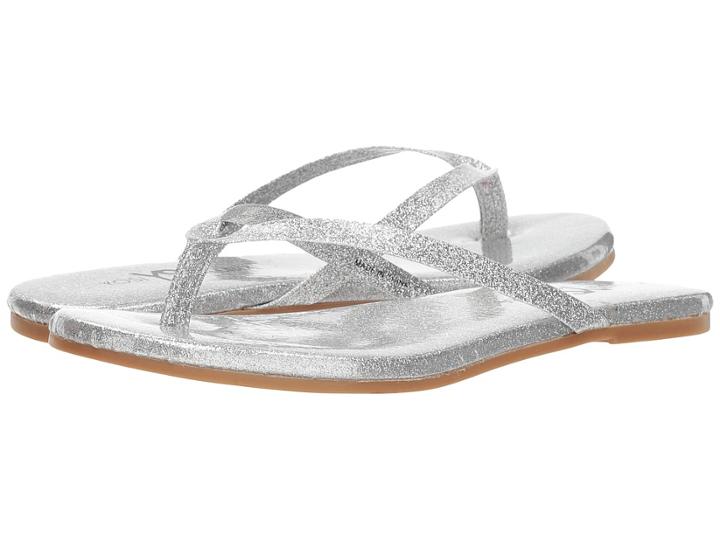 Yosi Samra Rivington (silver Patent Glitter) Women's Shoes