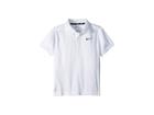 Nike Kids Dri-fittm Short Sleeve Polo (toddler/little Kids) (white) Boy's Short Sleeve Pullover
