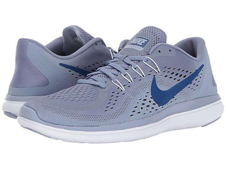 Nike Flex Rn 2017 (dark Sky Blue/gym Blue/glacier Grey) Men's Running Shoes