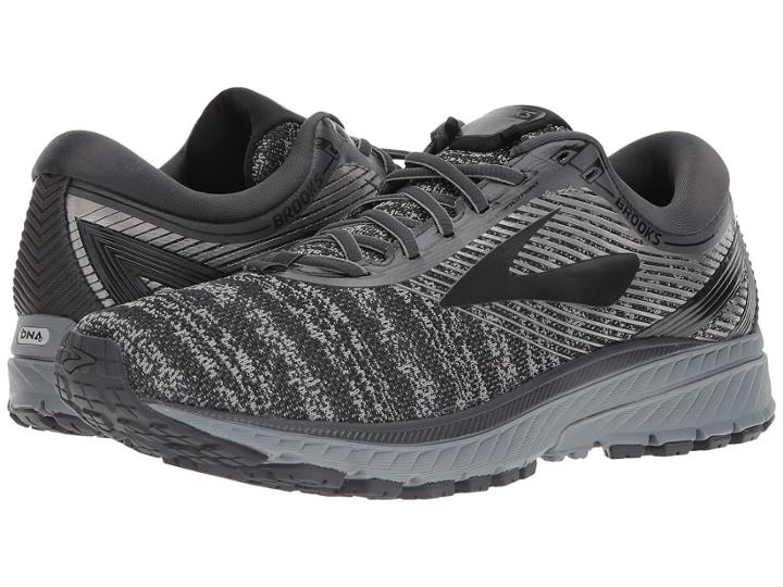 Brooks Ghost 10 (grey/black/grey) Men's Running Shoes
