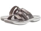 Clarks Brinkley Coast Boxed (pewter Synthetic) Women's Sandals