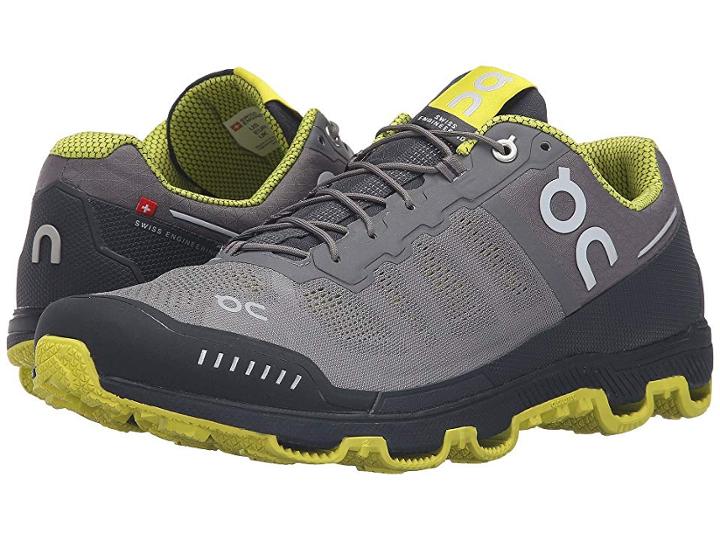 On Cloudventure (grey/sulphur) Men's Running Shoes
