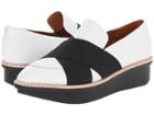 10 Crosby Derek Lam Greer (white/black) Women's  Shoes