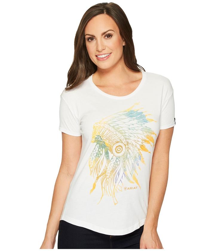 Ariat Chief Tee (vintage White) Women's T Shirt