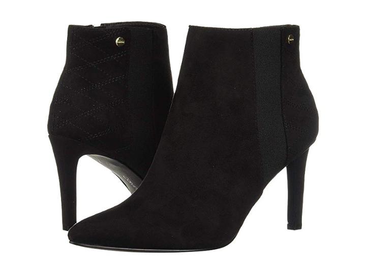 Calvin Klein Bestie (black Microfiber/stretch) Women's Shoes