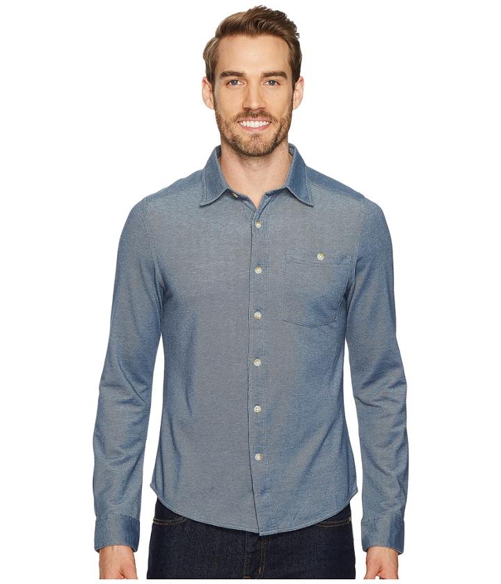 Mountain Khakis Nowlin Knit Shirt (twilight) Men's Clothing