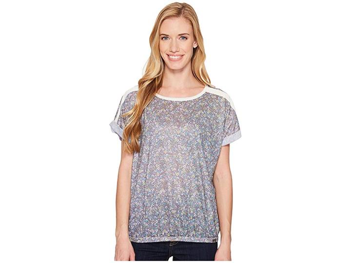 Prana Etta Top (gravel Blossom) Women's Sleeveless