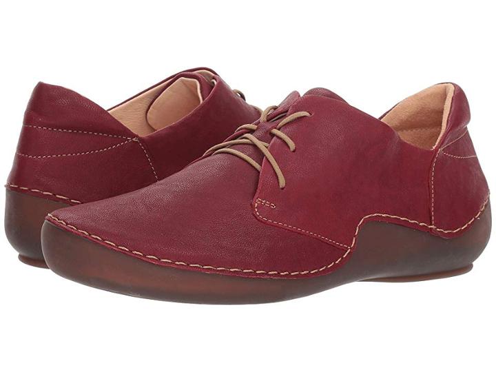 Think! 82066 (red/knombi) Women's Lace Up Casual Shoes
