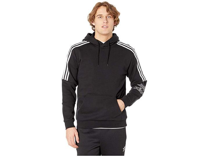 Adidas Originals Outline Hoodie (black) Men's Sweatshirt