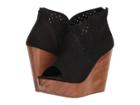 Cordani Damasco (black Nubuck) Women's Wedge Shoes