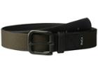 Rvca Reservoire Belt (dark Grey) Men's Belts