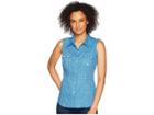 Roper 1681 Silver Spur Foulard (blue) Women's Clothing