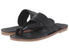 Toms Isabella Sandal (black Full Grain Leather Embossed) Women's Sandals