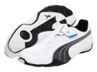 Puma Redon Move Mma (white/dark Shadow/black) Men's Hook And Loop Shoes