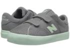 New Balance Kids Kvcrtv1i (infant/toddler) (silver Mink/seafoam) Girls Shoes