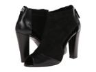 Delman Drea (black Stretch Suede/calfskin) Women's Dress Boots